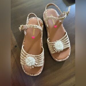 New Steve Madden Girls sandals size 2